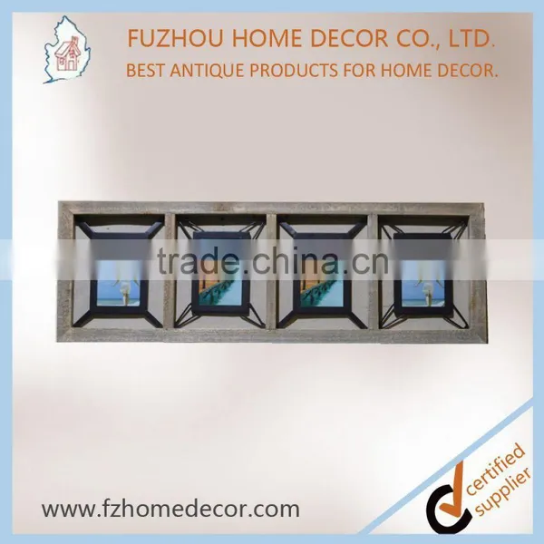 2017 Hot Seller Antique Wooden Multi Window Photo Frame With Good Quality photo-4
