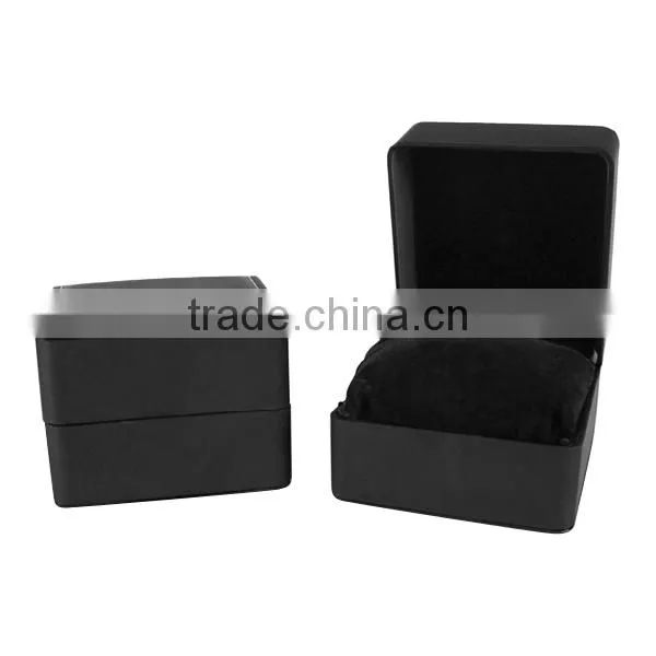 Luxury pu Leather Watch Packaging Box, Custom Logo Leather Watch Box photo-3