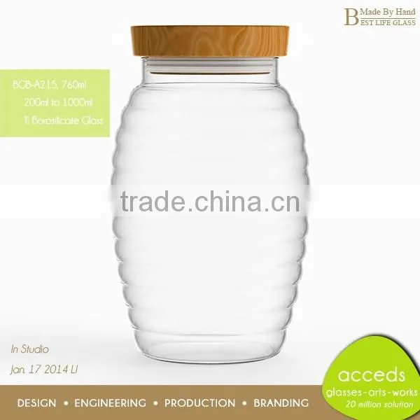 Borosilicate Airtight Glass Jars for Honey photo-2