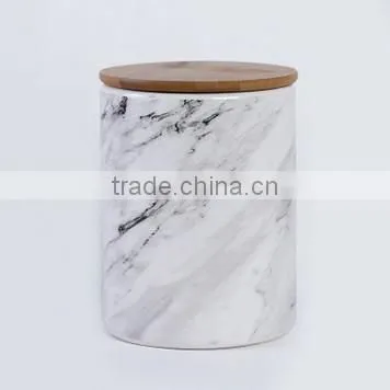 Modern Pattern Design Ceremic Storage Jar With Lid photo-2