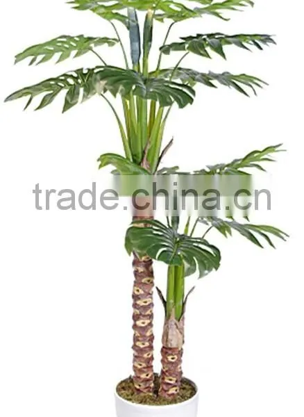 Artificial Bonsai Tree Artificial Spring Taro Tree Fake Taro Tree photo-4