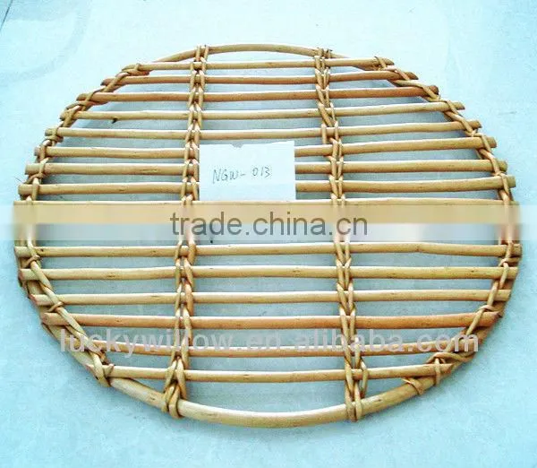 Round Wicker Sushi Plate & Wicker Plate & Wicker Tray