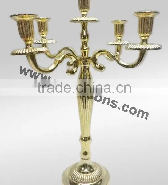 New Design Tall Wedding Candelabra Centerpiece,aluminum Candelabra photo-5
