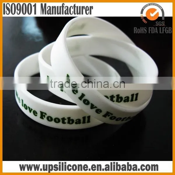 Silicone Wristband Print Logo Silk Print Silicone Wristbands Silicone Wristband Printing photo-2