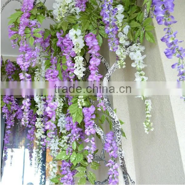 GNW FLV23 Artificial Wisteria Tree Flower on Sale Suupply by Guangdong Market photo-2