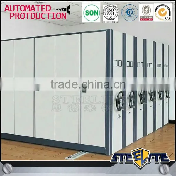 Heavy Duty Cold Rolled Steel File Shelving Compact Mobile Filing Cabinet photo-2