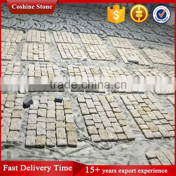Granite Cobblestone Paver Mats, Mesh Cobblestone Pavers for Sale photo-6