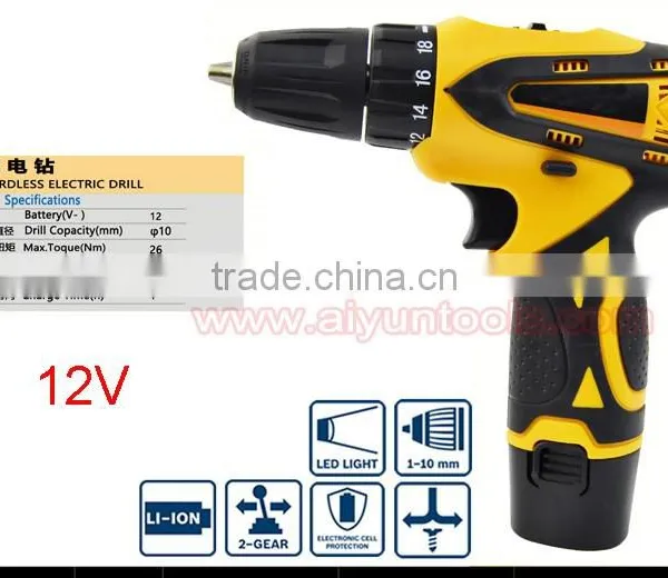 12v 16v 18v 20v 21v Battery Cordless Drill Hammer Impact Wrench Power photo-4