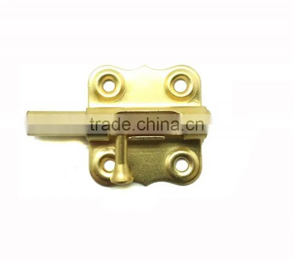 Hot Safety Cellar Bolt, Brass Finish Iron Cellar Window Bolt, 2" Cellar Bolt For Door photo-3