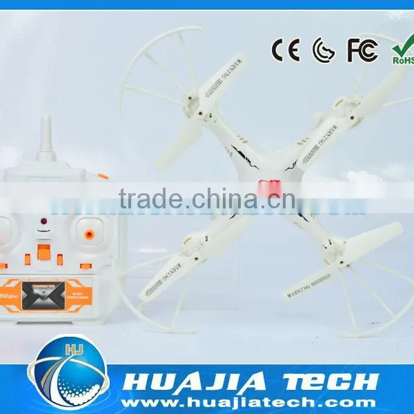 Manufacturer 2.4G 4.5CH Remote Control 6-axis Aircraft Helicopter UFO Drone Gyro With Camera White