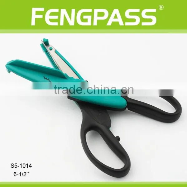 S5-1014 6.5 Inch 2Cr13 Stainless Steel Blade With Plastic Handle Cuticle Scissors photo-2