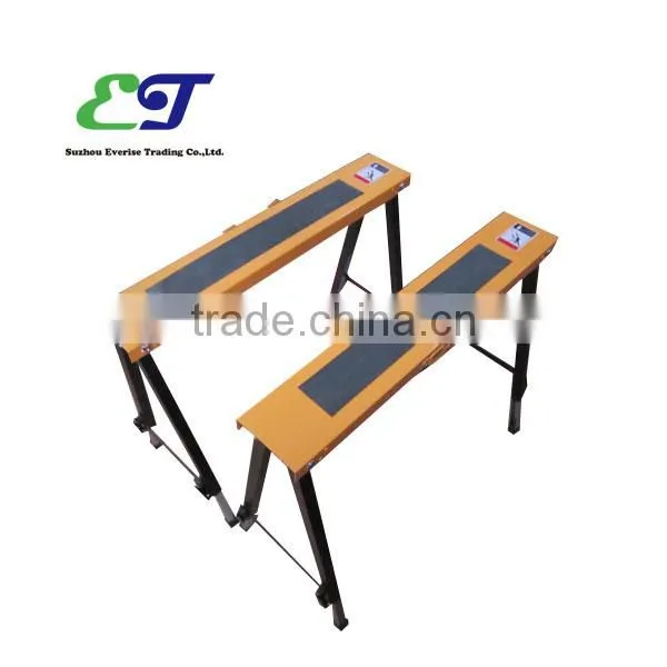 Heavy Duty Steel 2pcs Saw Horse Set photo-2