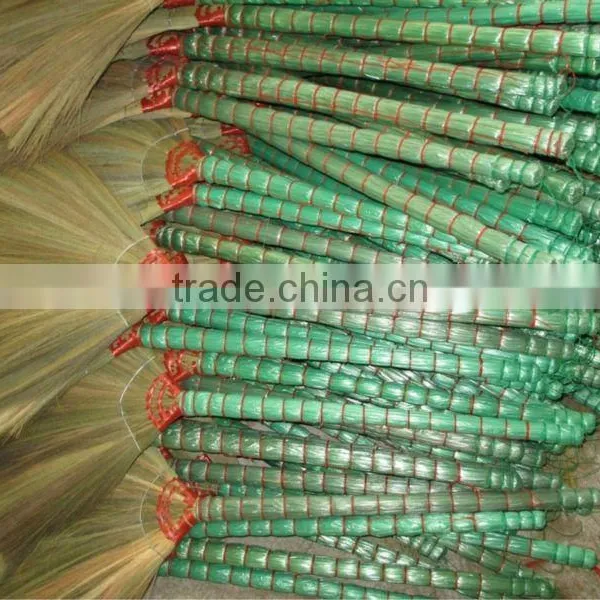 Natural Sorghum Grass Sweeping Street Broom photo-6