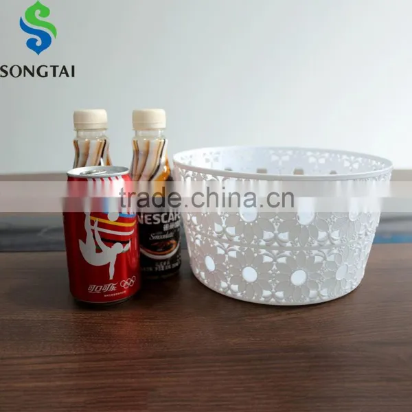2016 Hot Sale New Designed Round Hollow-out Fruit Basket