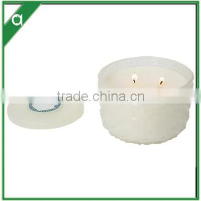 Various Colored Scented Candle in Frosted Glass With Gift Box photo-6