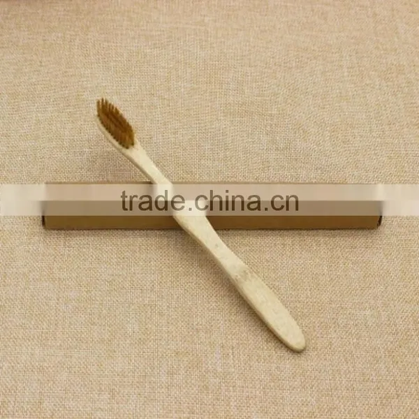 Ec-friendly Nice-looking Custom Natural Color Bamboo Toothbrush photo-5