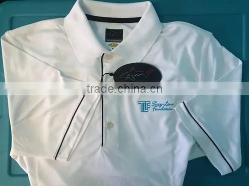Men Polo Shirt 100% Polyester Microfiber photo-2