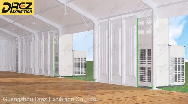 Heat Resistance 24USRT Package Air Conditioning Unit for Large Commercial Events Exhibition Wedding Tent Hall photo-4
