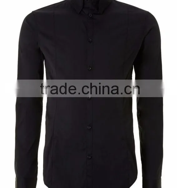 Mens Blank Shirt Hight Quality Shirt Custom Logo Shirt photo-2