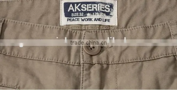 The Latest Design Cotton Factory Price Short Cotton Chino Pants photo-5