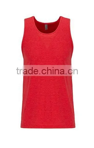 Next Level Apparel Men's CVC Premium Fitted Tank Top - Made From 60% Combed Ring-spun Cotton and 40% Polyester CVC Jersey. photo-4