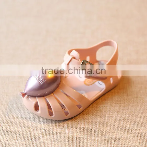 Kids Melissa PVC Sandals, Balloon Design Mini Melissa Sandals photo-4