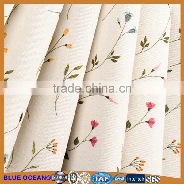 Manufacturer 100% Cotton Twill Fabric for Hot Selling Check Printing photo-5