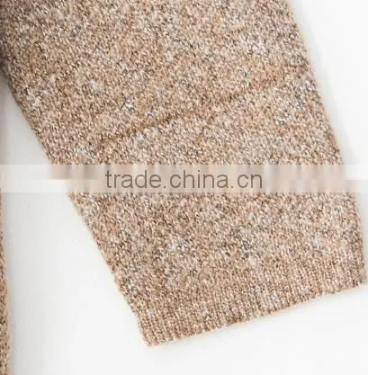 Women Open Front no Button Winter Pocket Long Cardigan Sweater Wool Coat With Low Prices photo-5