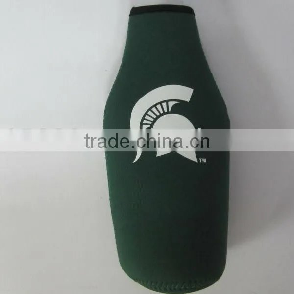 GR-B0169 High Quality Neoprene Beer Bottle Cooler With Zipper photo-3