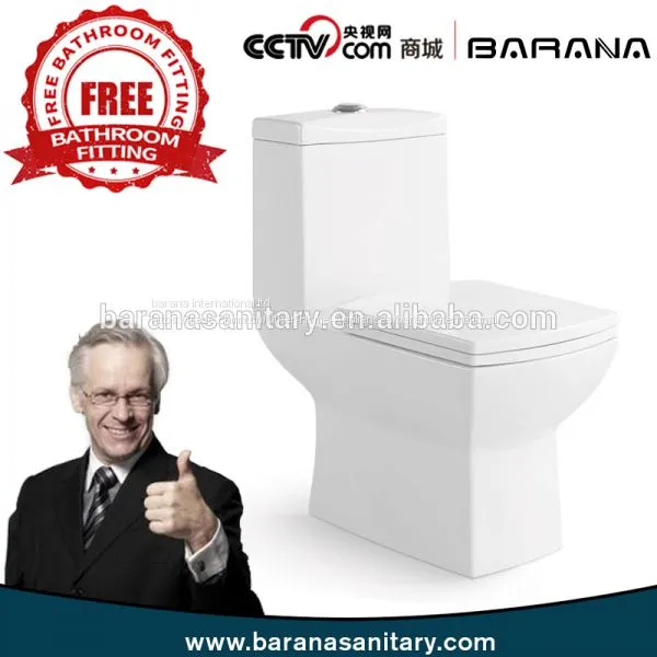 Горячая продажа! Бесплатная установка! Конкурентные цены! Керамический унитаз для ванной комнаты из Китая
