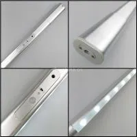Elastic Rechargeable PIR LED Closet Rod For Wardrobe Lighting photo-2