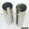 Welded Stainless Steel Groove Pipe With Round Shape
