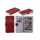 Waterproof Red PU Lenovo Phone Case , Otterbox Cell Phone Case