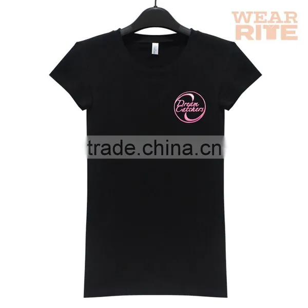 Wholesale Clothing Factories in China Custom Women t Shirt
