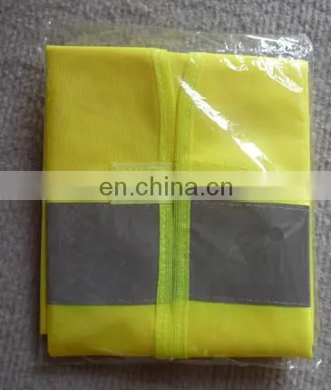 Customized Road Safety Vest Reflective Vest Fluorescence Yellow Vest photo-6