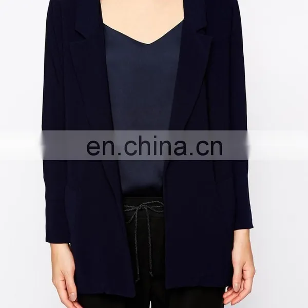 Hot Sale Women Blazer Latest Fashion Ladies Casual Dresses for Cultivate One's Morality Suit Jacket photo-3
