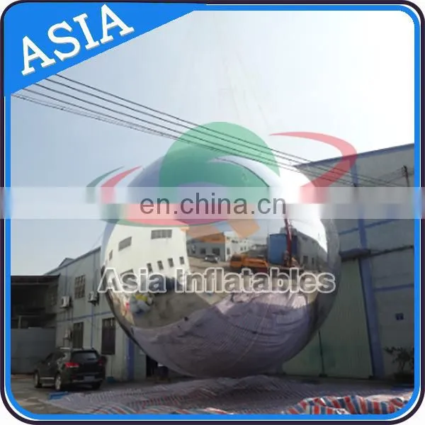 Customized 8m Advertising Inflatable Commercial Mirror Balloon, Giant Mirror Balloon Silk Mirror Customized Air Decorate Ball photo-2
