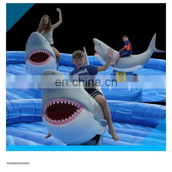 Wholesale Inflatable Shark Rider /mechanical Shark Sale photo-2