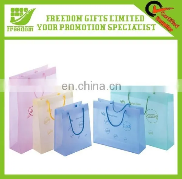 Promotional Logo Printed Packaging Shopping Bag Plastic Bag photo-6