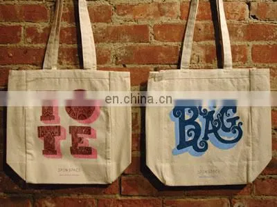 Wholesale Recyclable Cotton Shopping Bag/Fashion Reusable Eco-friendly Cheap Cotton Tote Bag photo-3
