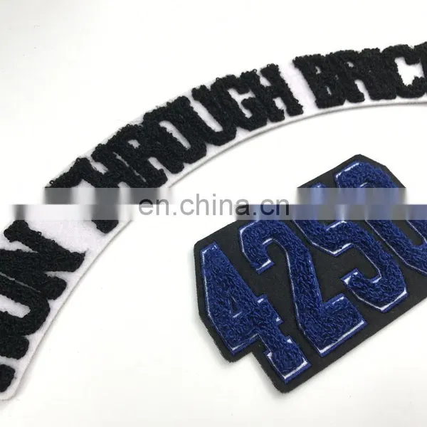 Chenille Embroidery Patch for Hat Clothing photo-5