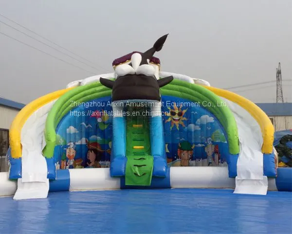 Giant Inflatable Water Park Ax-04 photo-3