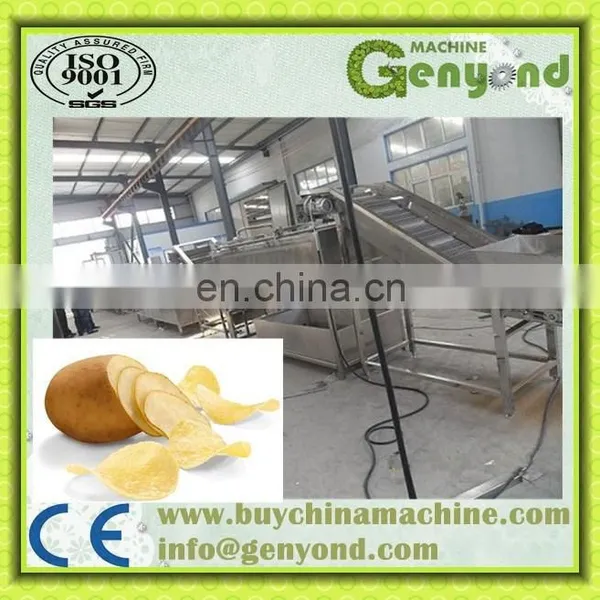 High Efficiency Potato Chips Processing Plant/fried Potato Chips Line photo-4