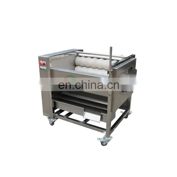 Industrial Small Root Vegetable Ginger Peeler Sweet Potato Baby Carrot Peeling and Washing Machine photo-5