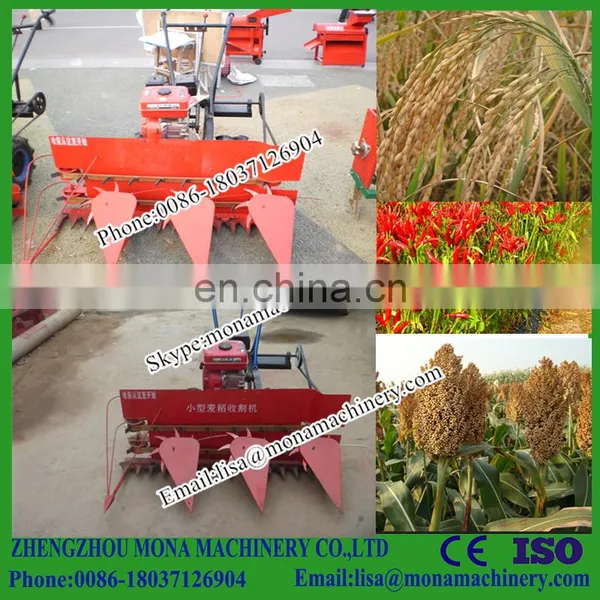 Small Harvester/wheat And Rice Reaper Machine/paddy Harvester Factory photo-5