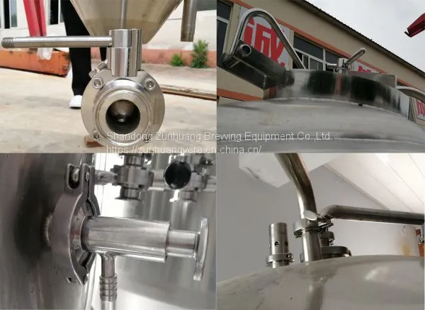 500L Stainless Steel Conical Beer Fermentation Tank Fermenter Storage Tank Beer Brewing Equipment for Sale photo-5