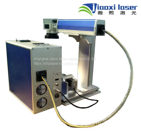 Portable Handheld 30W Fiber Laser Marking Machine Wisely Used For Heavy Product Not Easy Moving / Metal / Part of Non-metal photo-2