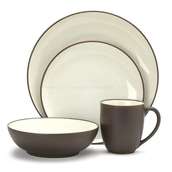 Wholesale China Housewares Ceramic Dinner Table Set Porcelain Tableware Dinnerware Sets Bone China Dinner Plate Set photo-3