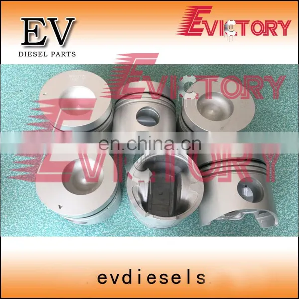 Cylinder Liner Kit For Mitsubishi 6D14 6D14T Piston Piston Ring Cylinder Sleeve 6D14-2AT 6D14-3AT photo-2