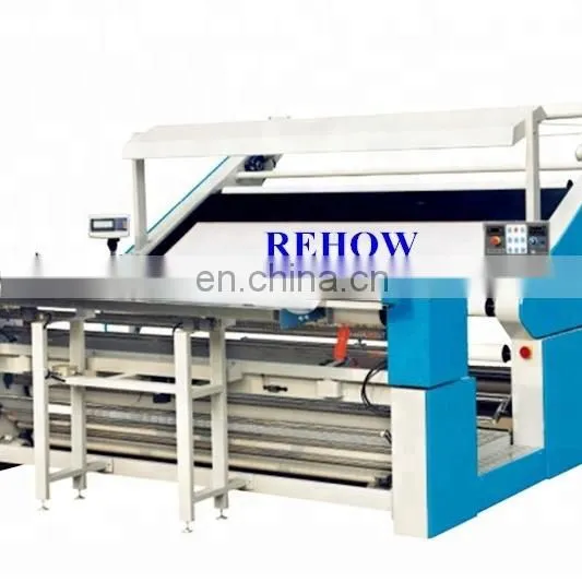 OW-02 Advanced Tech Open-width Knitting Fabric Inspecting Rolling Machine photo-3